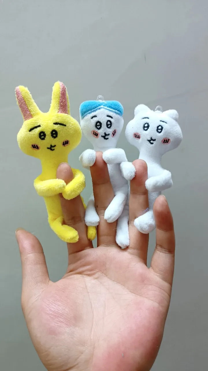 Chiikawa Super Muscle Lines Handmade Whole Body Movable School Bag Pendant Hachiware Usaqi Interesting Pendant Toys