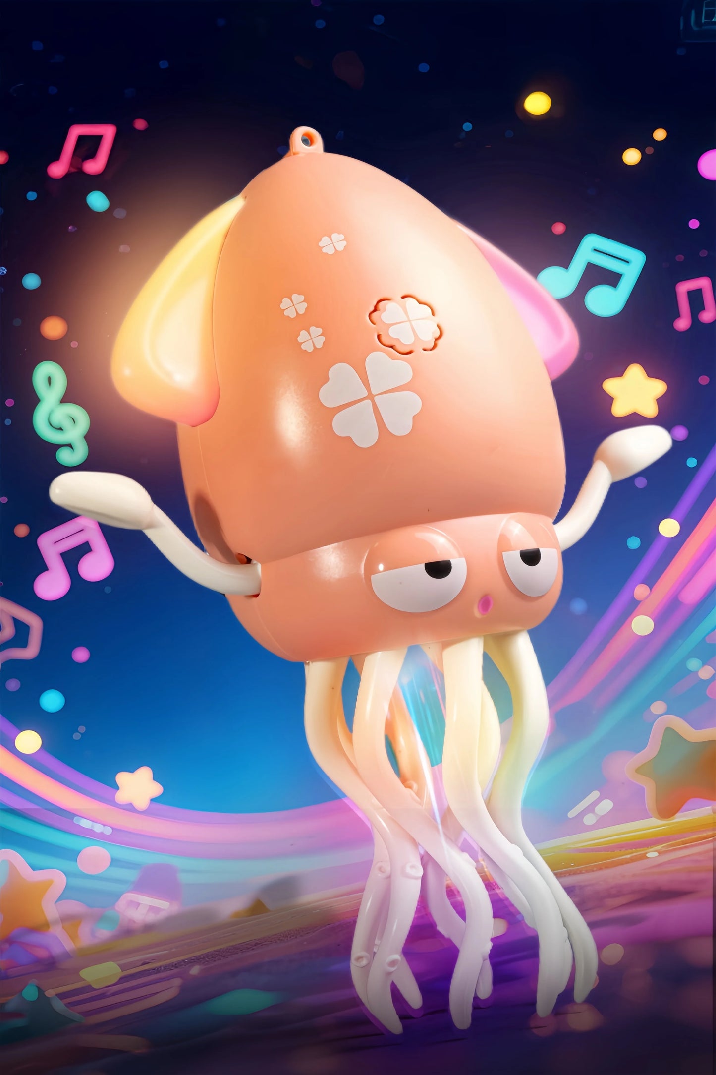 New and unique magical dancing octopus electric squid sensing and evading obstacles octopus children stress-relieving fishing