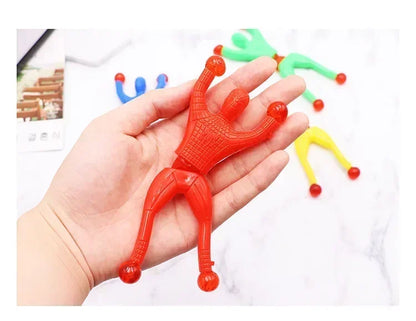 5-50 Pcs/set 9cm Sticky Toy Window Men With Sticky Hand Toys Color Plastic Suitable Feet For Adult