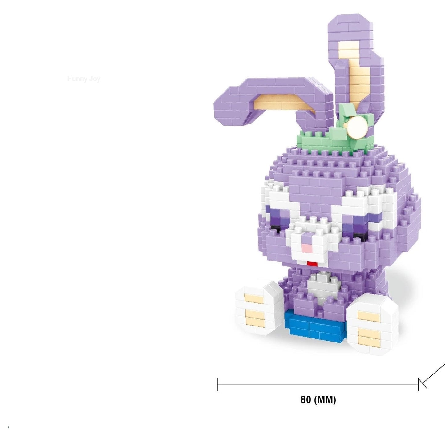Cartoon Anime Hello Kitty Blocks Kuromi My Melody Cinnamoroll Mouse Building Blocks Doll Toy Kids Birthday Gift