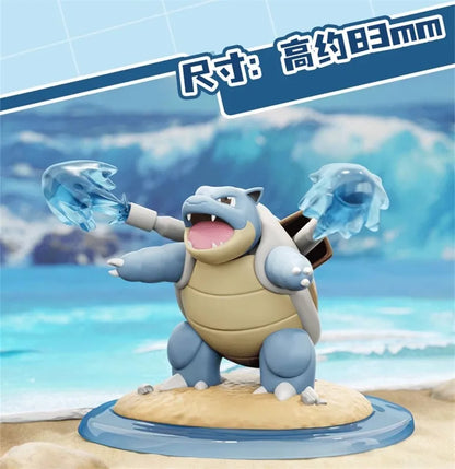 Genuine Pokemon Anime Action Figures Call Of Duty GK PVC Charizard Blastoise Arcanine Lapras Venusaur Dragonite Christmas Gift