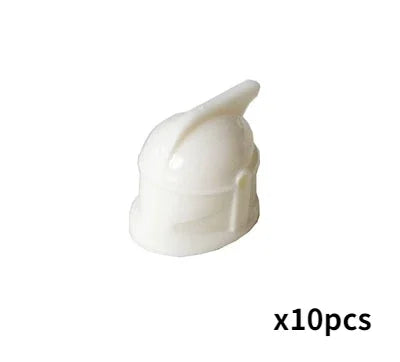 Viking Pirate Age Bullhorn Hat Medieval Knight Roman Warrior Soldier Helmet Action Figures Building Blocks Toys For Children