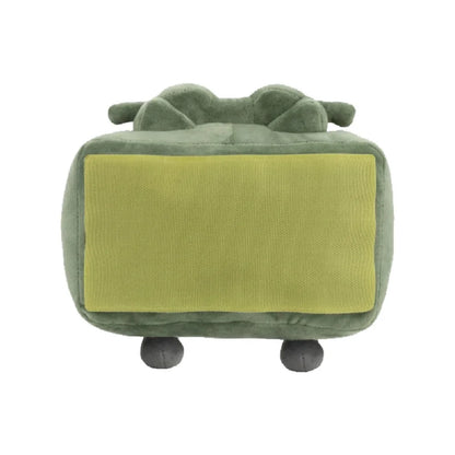 New 20CM Clay  the Claymore Plush Doll Kawaii Green Square Doll Pillow Accessories Gift Collection Model For Kid Birthday Gifts