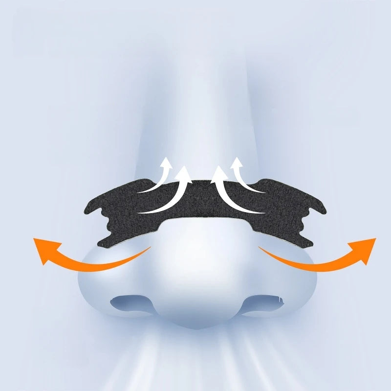 10/30/50/80/100 Pcs Breath Nasal Strips Anti-Snoring For Sleeping Nasal Strips Enhanced Breathing Anti Snoring Sleep Nasal Strip