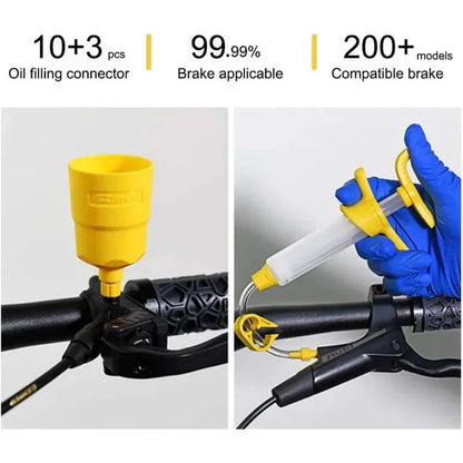Bicycle Hydraulic Disc Brake Oil Bleed Kit Tools for SHIMANO, SRAM, Avid, MAGURA Series MTB Road Bike Brake Repair Tool