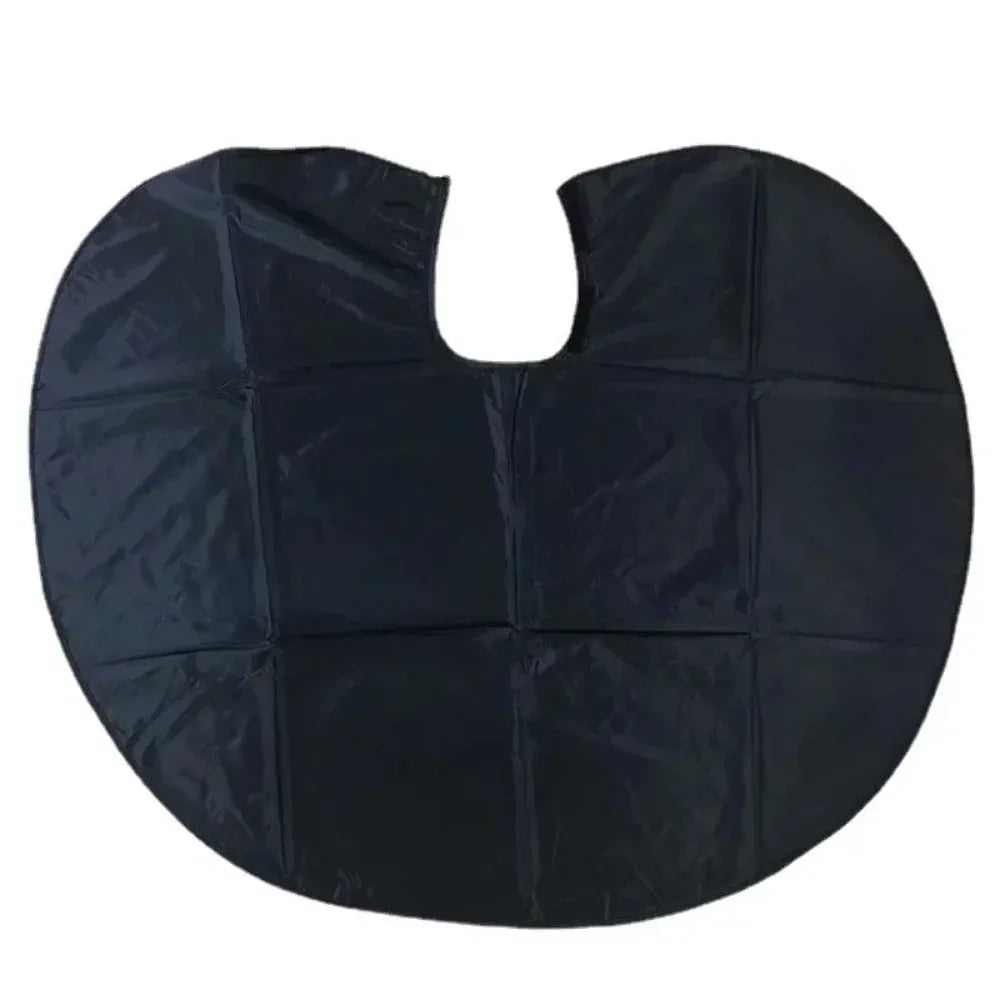 Professional Black Square Hair Cutting Cape – Hairdressing Salon Barber Gown Wrap for Hair Dye & Styling