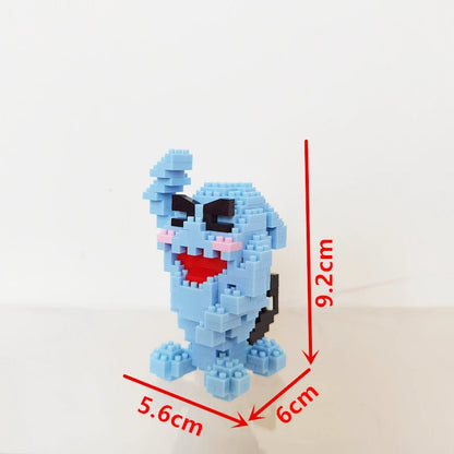 75 Style Pokemon Building Blocks Assembly Anime Picachu Charizard Doll Blastoise Bulbasaur Gengar Bricks Toy for Kid Gift