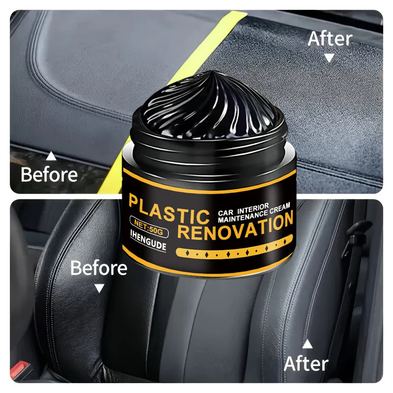 1 Piece of Tire Polishing Wax, Shiny Black, Restores Tire Shine and Enhances Tire Appearance, Prevents Car Tire Oxidation, Cracking, and Aging
