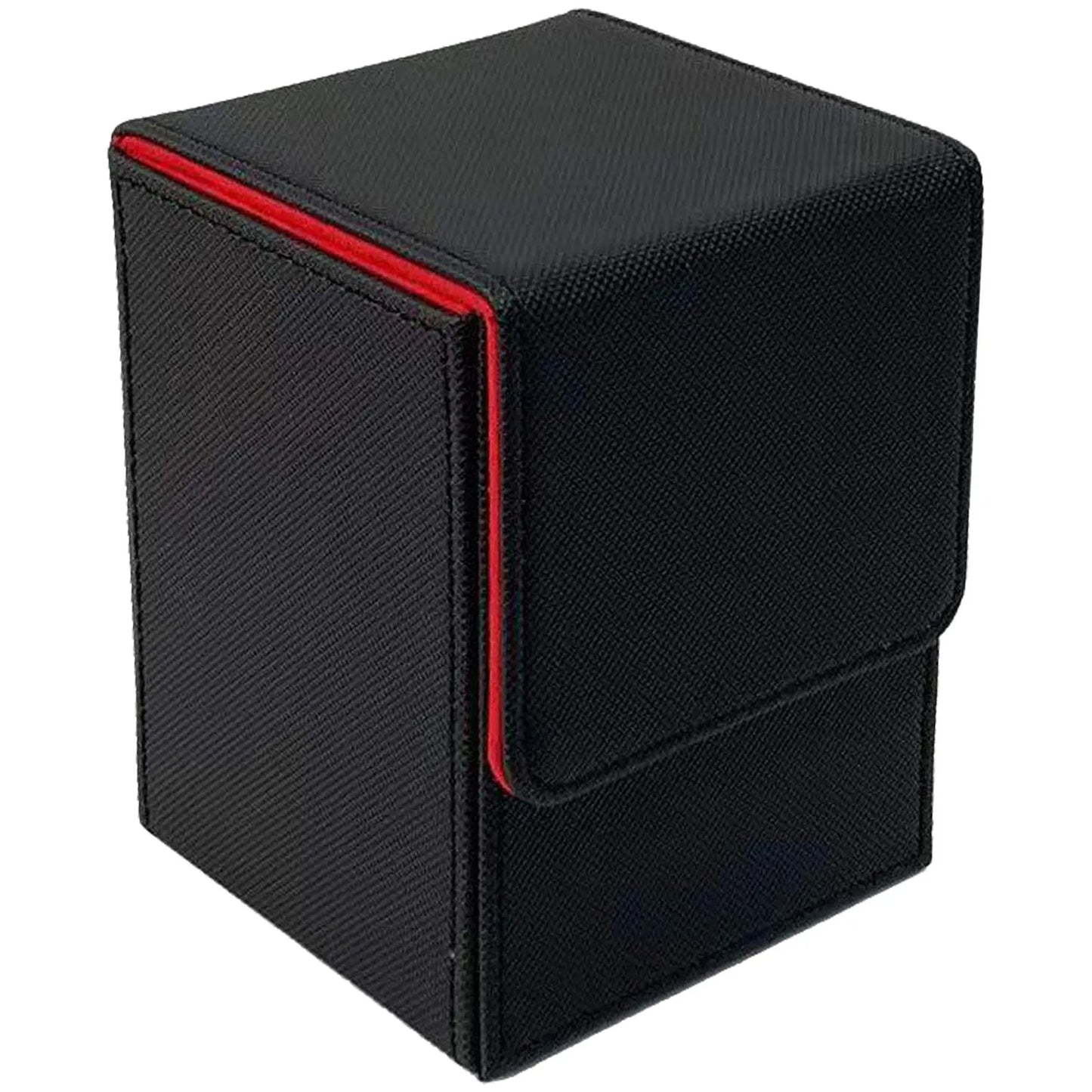 Card Fit For 100+Single Sleeved Cards  , Leather Trading Commander Deck Box Compatible With  Card Deck,Game Card Box