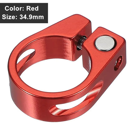 Cycles Bike Tube Clip Saddle Fixed Bicycle Accessories Aluminum Alloy 28.6/31.8/34.9mm Bike Parts Seatposts Clamp