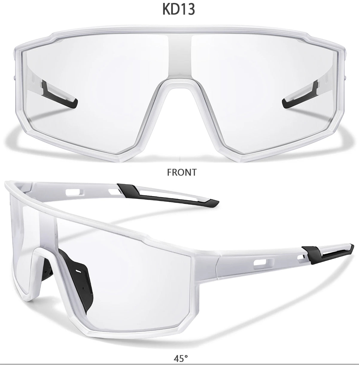 Fashion Brand Men Women Bicycle Photochromic Eyewear MTB Bike Fishing Running Cycling Sports Sunlasses Comfortable Goggles