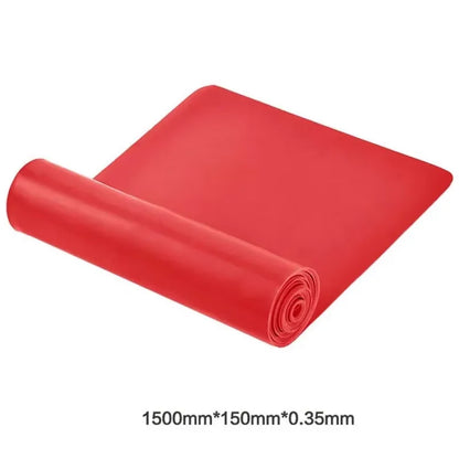 Yoga Tension Sheet Elastic Band - Resistance Band for Yoga, Pilates, Fitness Exercise, Stretching, and Strength Training