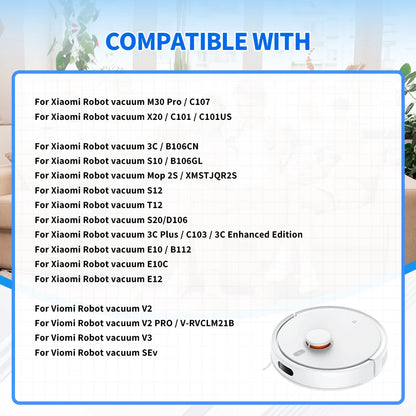For Xiaomi Side Brush 3C Plus S20 D106 E10C E12 E10 B112 C103 Sweeping Robot Vacuum Cleaner Triangle Side Brush Spare Parts