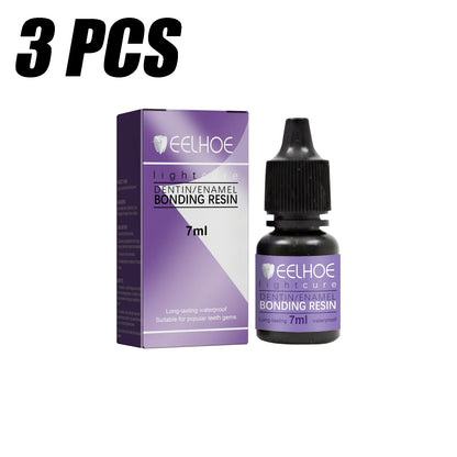 Tooth Gem Glue Dental Adhesive for Tooth Gems Diamond Kit Glue Teeth Crystal Jewelry Sturdy Tooth Jewelry Orthodontic Gel 7/10ml