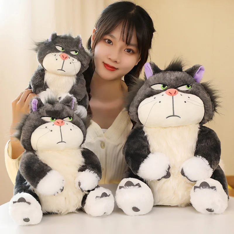 Kawaii  Lucifer Cat Plush Toys Princess Dream Stuffed Kitten Animals Dolls Funny Birthday Xmas Gifts for Girls Room Decoration