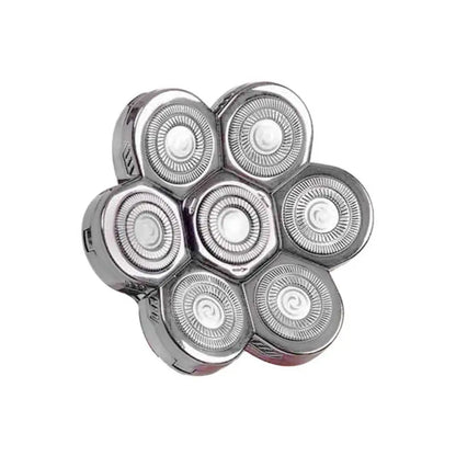 Men's New Multi-Function Washable Rotary Barber Shaver – Spare Heads for Multi-Blade Smart Razor