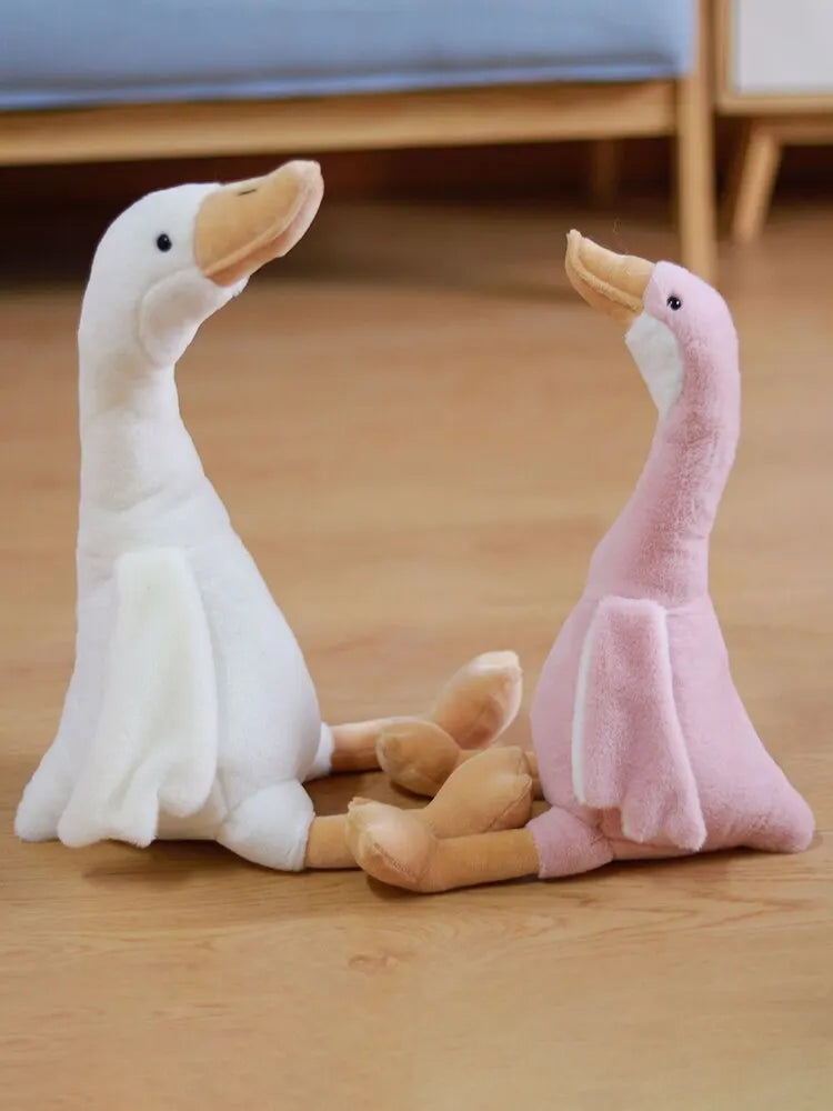 1Pc 35cm Long Neck Goose Stuffed Plush Doll Cute Soft Stuffed Dolls Plushie Animals Toys For Kids Baby Children Birthday Gifts