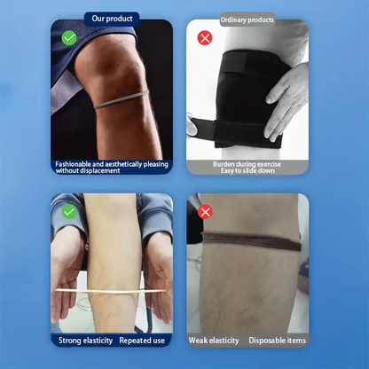 1pc Patella Strap Knee Brace Pain Relief Knee Joint Band Thin Knee Stabilizer Strap Basketball Running Soccer Tennis Knee Band