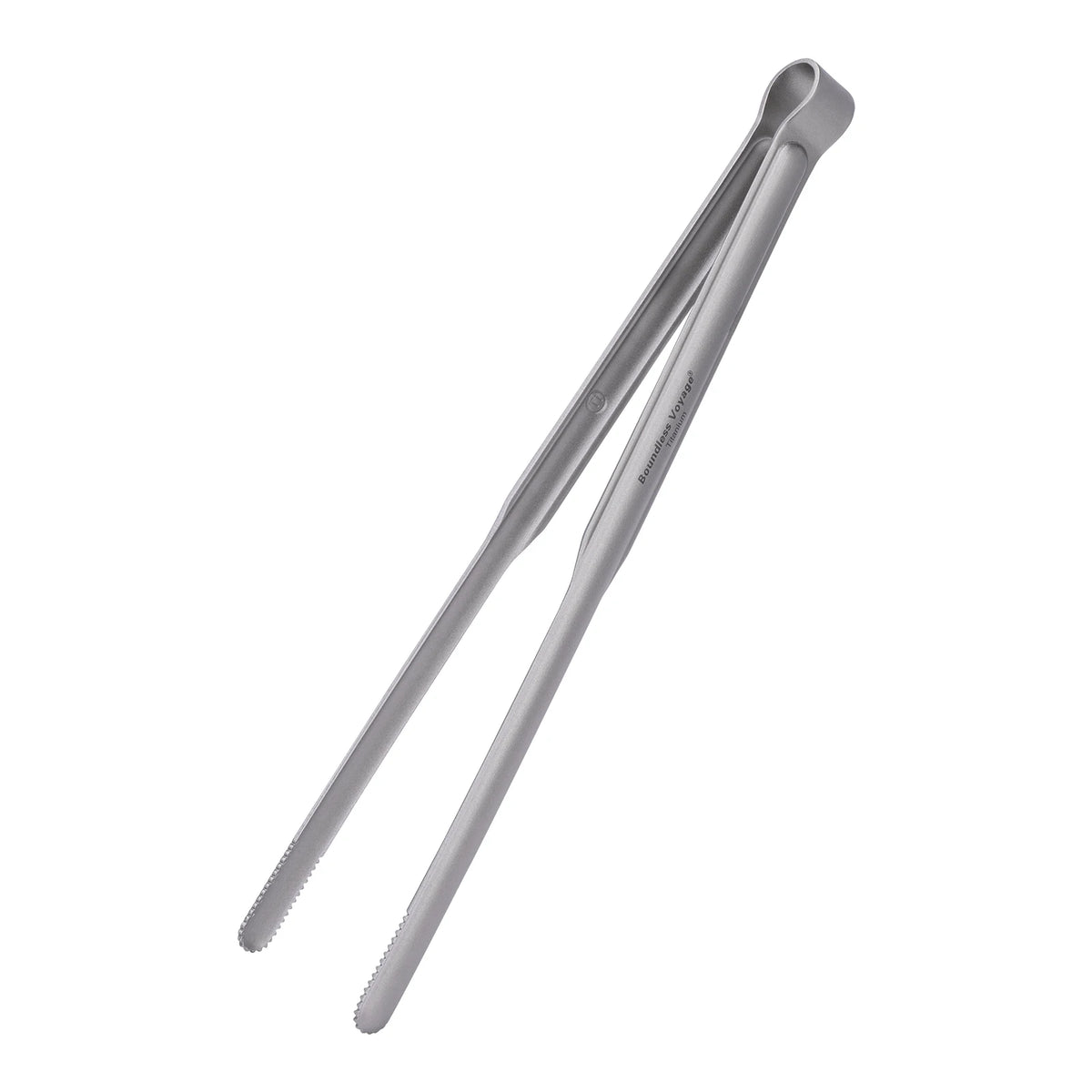 Boundless Voyage Titanium BBQ Tongs Ultralight Food Clip Heat-Resistant & Rustproof Titanium Grilling Tongs Ti1014T