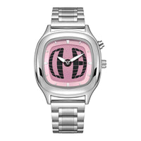 Square Silver Pink