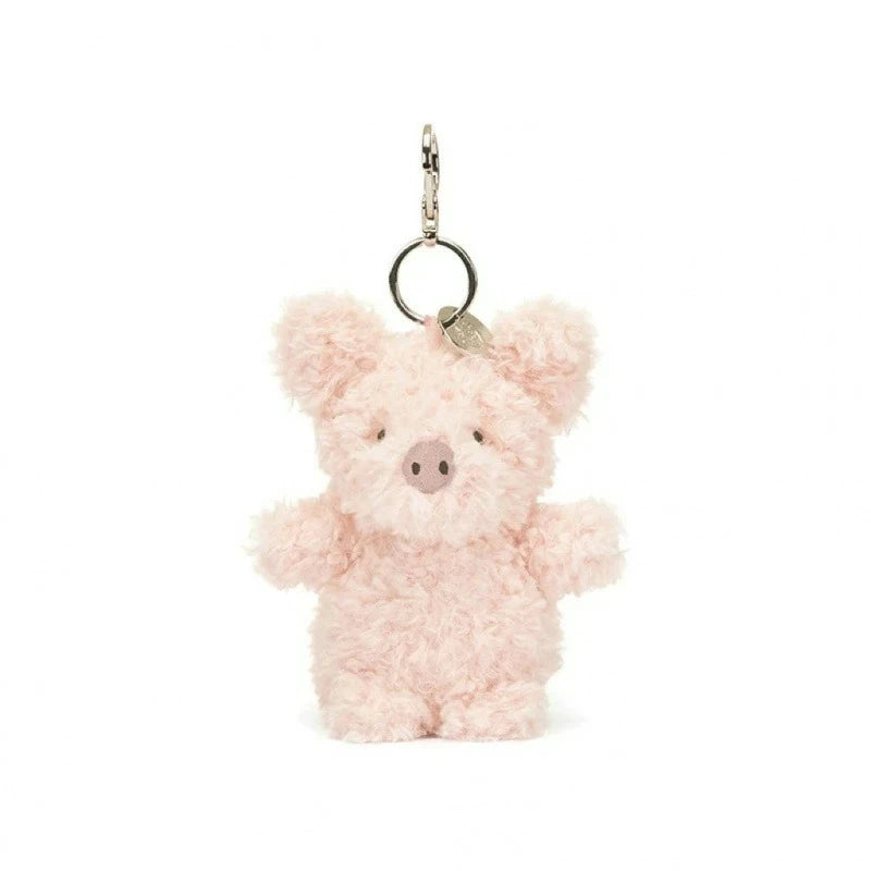 Hot tea bag Jc Cute Plush Toy label cute girl bag charm plush toy keychain Kawaii plush toy Limited New Gift bag