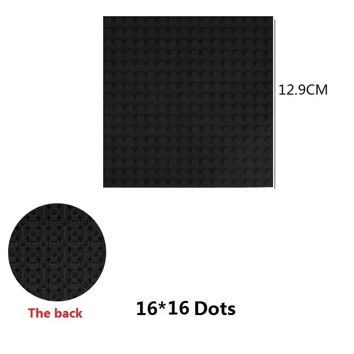 Classic Base Plates Plastic Bricks Double-sided 16*32 32X32 Dots City Blocks Baseplate DIY Parts Board Toys Kids Gift