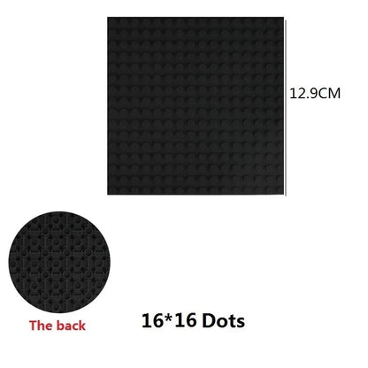 Classic Base Plates Plastic Bricks Double-sided 16*32 32X32 Dots City Blocks Baseplate DIY Parts Board Toys Kids Gift