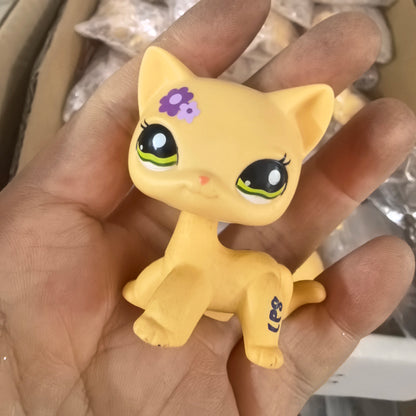 Little Baby pets  LPS Cute Short Hair Cats Deer Tortoise Bear Monkey Dolphin Spaniel Dogs Tortoise Figure Toy Gift