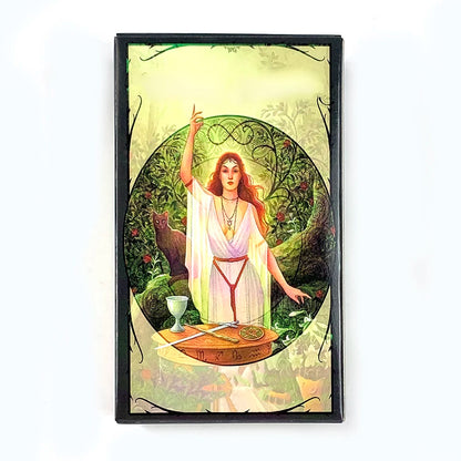 Tarot Cards A 78pcs Deck Oracle English Visions Prediction Divination Edition Borad Games, Holidays Game Family Gathering Games