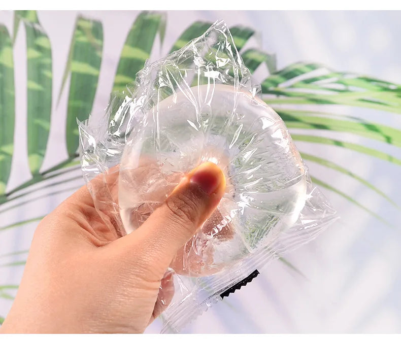 Clear Maltose Syrup Ball Slow Rebound Fidgeting Adult Kids Toys Stress Relief Stress Resistant Ball Squeeze Gift Reliever