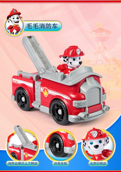 Original Paw Patrol 10kinds Figures Ryder Tracker Everest Chase Rex Skye Rocky Marshall Zuma Action Figure Birthday Gift Toy