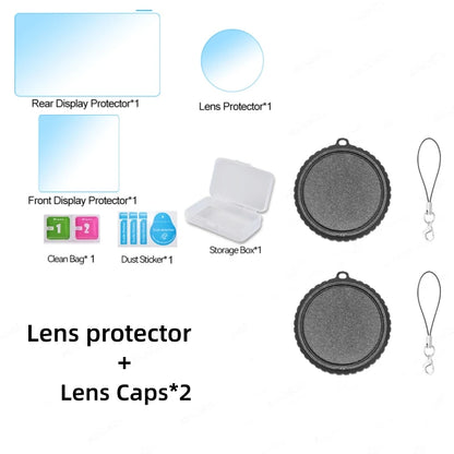 Camera Lens Caps for DJI Osmo Action 6 Anti-scratch Silicone Camera Lens Protective Cover for DJI Action 6 Camera Accessories