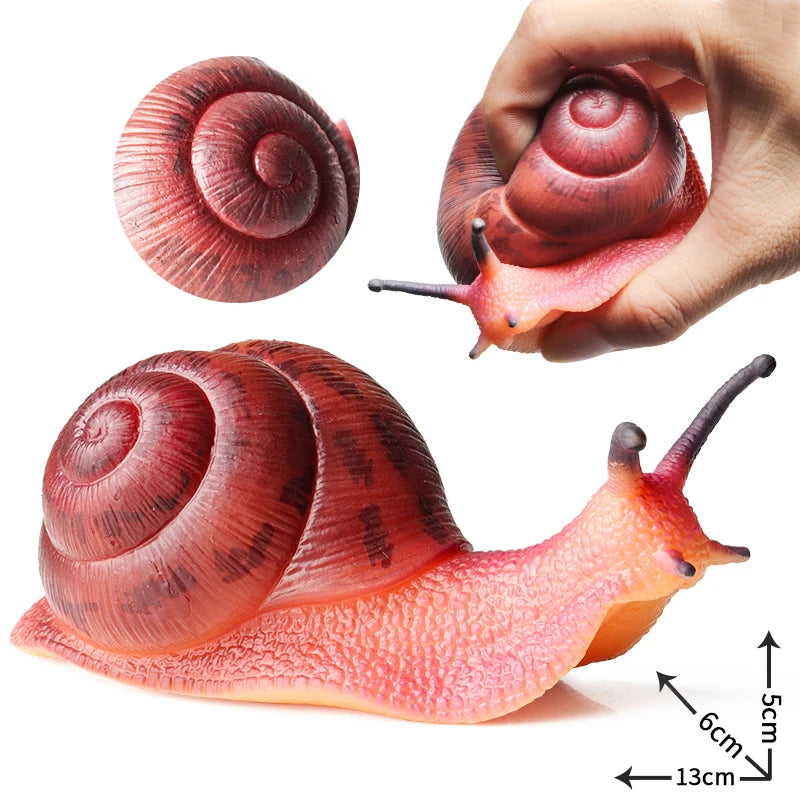 Oenux Insect Animal Wild Reptile Model Soft TPR Mantis Lizard Chameleon Housefly Gekko Action Figures Halloween Trick Kid Toy