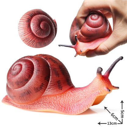 Oenux Insect Animal Wild Reptile Model Soft TPR Mantis Lizard Chameleon Housefly Gekko Action Figures Halloween Trick Kid Toy