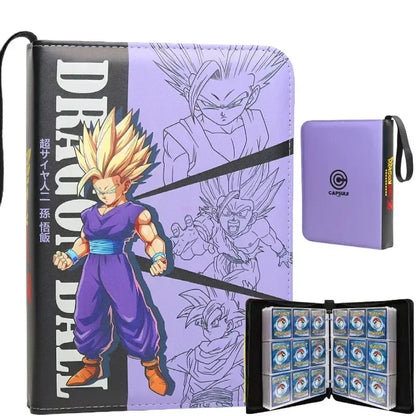 400pcs/900pcs Anime Dragon Ball Card Album Book Collection Card Storage Folder Hold Vegeta Iv Game Cards Binder Holder Kids Gift