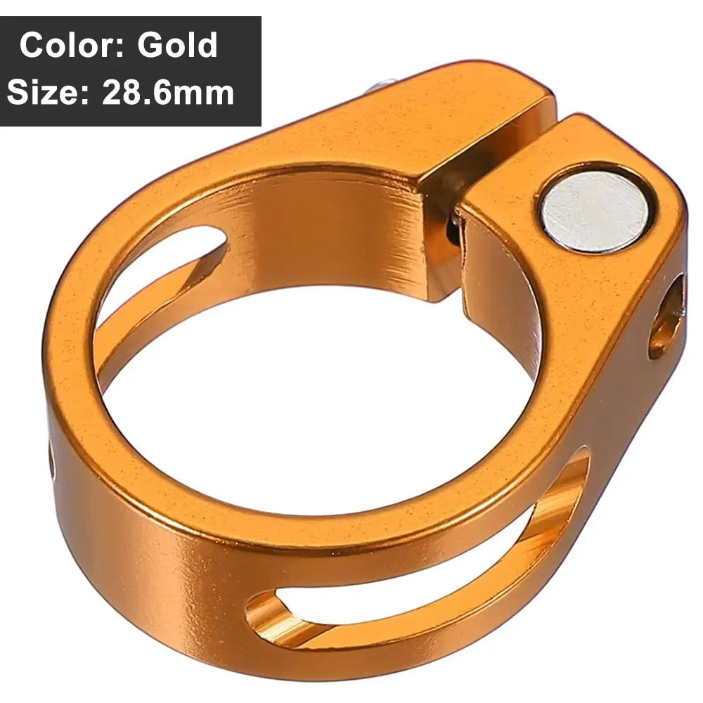 Cycles Bike Tube Clip Saddle Fixed Bicycle Accessories Aluminum Alloy 28.6/31.8/34.9mm Bike Parts Seatposts Clamp