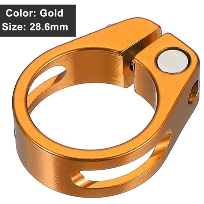 Cycles Bike Tube Clip Saddle Fixed Bicycle Accessories Aluminum Alloy 28.6/31.8/34.9mm Bike Parts Seatposts Clamp