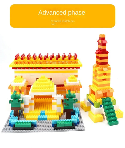 125g/250g Building Blocks Bulk Lot Pack Bricks Block Plate Creative Toy Small Particles Bulk Compatible Legoeds DIY Kit for Kids