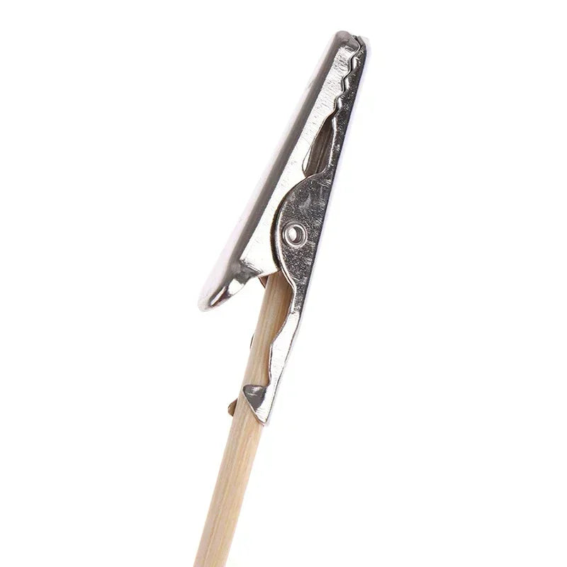 20Pcs Wood And Metal Painting Stand Alligator Clip Stick Modeling Tool for Airbrush Model Part