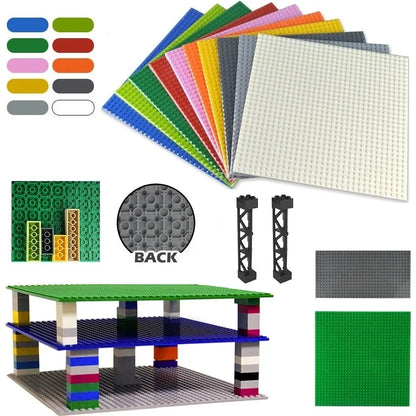Base Plate 32*32 Dots Double-sided Base Building Blocks Baseplate Bricks Classical Bricks Kids Toys Compatible with Brand Blocks