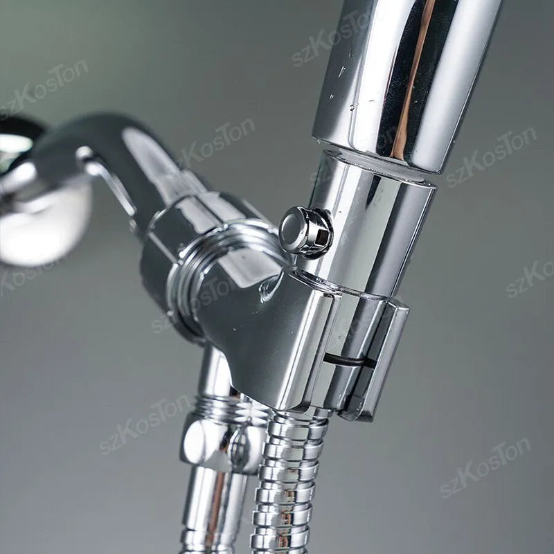 Shower Head Control Switch Shut Off Stop Valve Handheld Shower Head Bidet Sprayer Pipe Water Saving Valve Bathroom Accessories