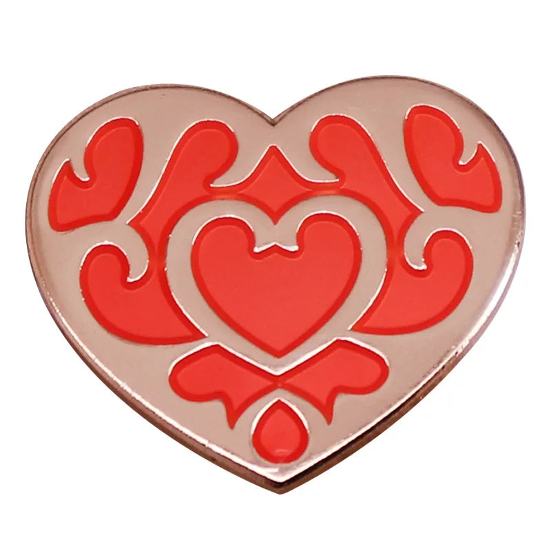 Link Enamel Pins Anime Games Lapel Pin Brooches for Backpack Collection Manga Badges Jewelry Accessories