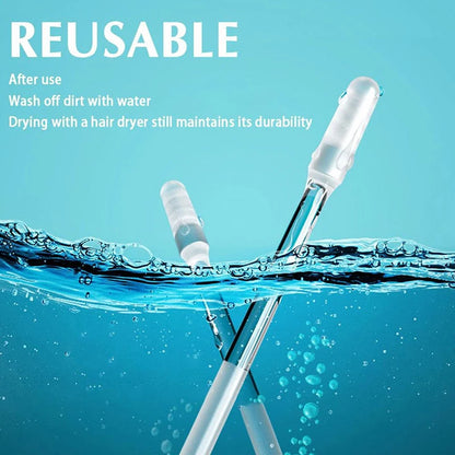 24Pcs Disposable Silicone EarWax Remover sticky ear pick For Kids Olders Adult S/L Ear Cleaner Reusable Adhesive Earpick 2030