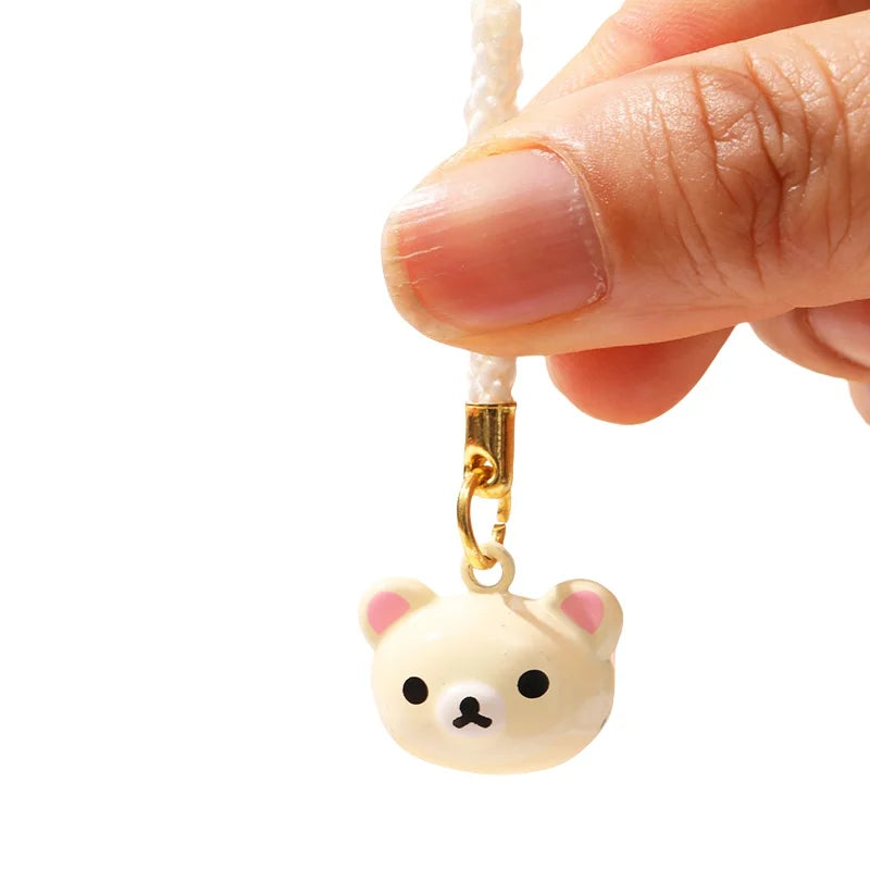Rilakkuma Plush Keychain Card Holder Photo Protective Case Cartoon Anime Derivative Peripherals Bags Pendant Accessories Gifts