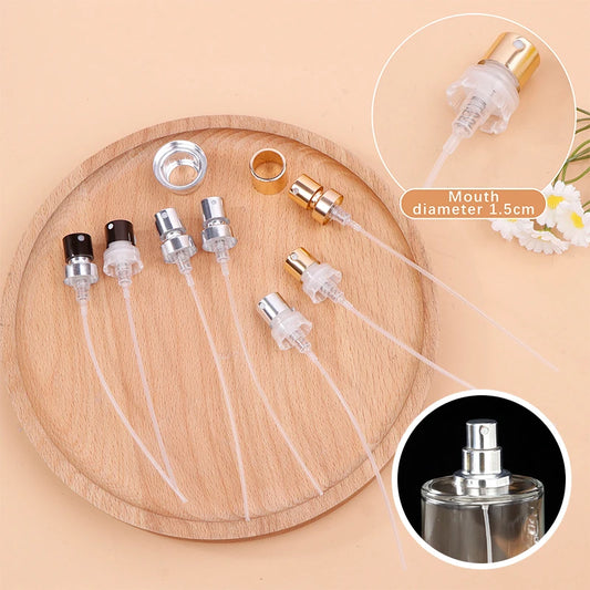 15mm Bottle Cap Fine Mist Bottle Sprayer Used for 15mm Bayonet Type Aluminum Perfume Atomizer Matching Nozzle Snap Pop Type