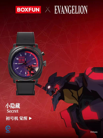 Original Boxfun Eva Evangelion The Final Mission Series Wrist Watch Blind Box Asuka Anime Peripheral Ornament Collection Gift