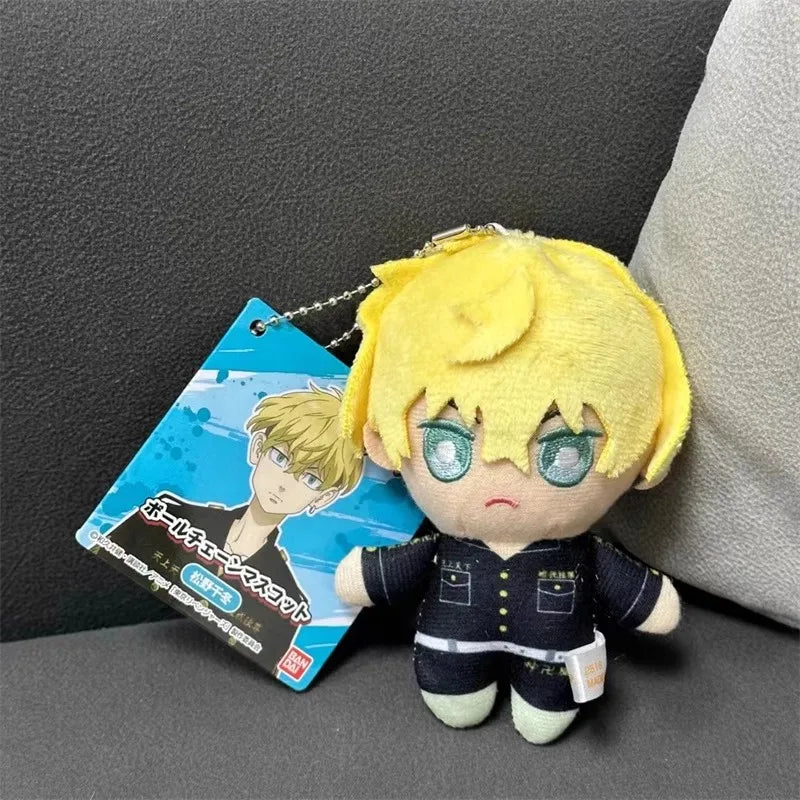 10cm Anime Plush Doll Toy Manjiro Sano Ryuguji Ken Habumiya Ichiho Venue Keisuke Matsuno Chidori Sankilon Stuffed Toy Pendant