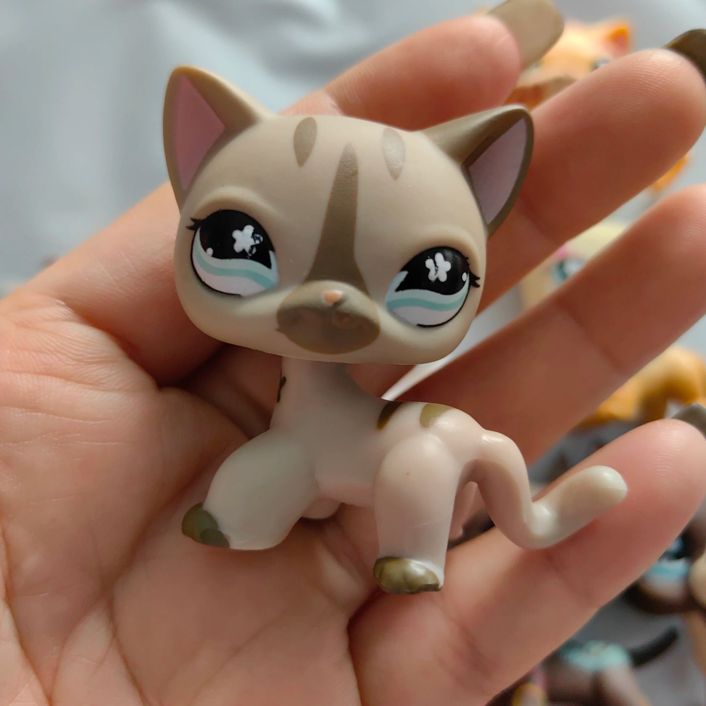 Little Baby pets  LPS Cute Short Hair Cats Deer Tortoise Bear Monkey Dolphin Spaniel Dogs Tortoise Figure Toy Gift