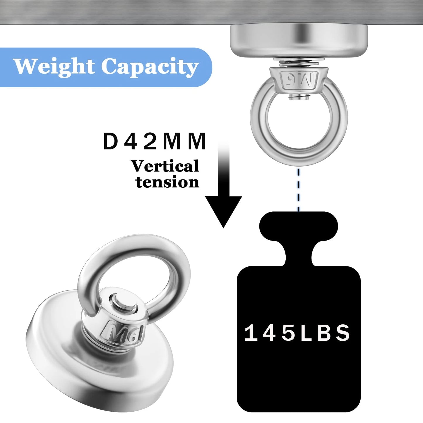 Super magnet Strong Super Powerful Neodymium magnet N52 Iman Ima Neodymium Fishing magnet Neomidium magnet Search Hook