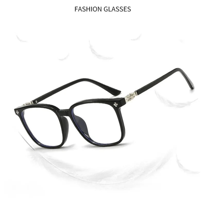New 1/2Pcs Anti Blue Light Glasses for Women and Men Computer/Phone Daily Life Fahsion and Trendy Glasses Natural Eyeglasses